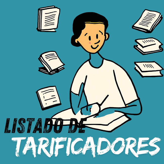 Listado de Tarificadores